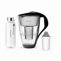 Glas Wasserfilter Inkl 1 Kartusche Plus Glasflasche