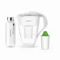 Glas Wasserfilter Inkl 1 Kartusche Plus Glasflasche