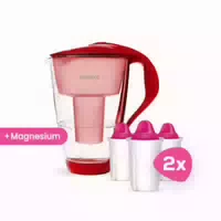 Glas Wasserfilter Inkl 6 Filterkartuschen