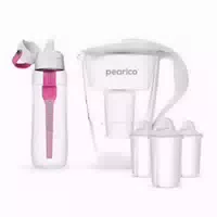 Pearlco Glas Wasserfilter Starter Paket Inkl Solid Filterflasche