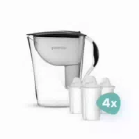 Pearlco Wasserfilter Fashion 3 3l Inkl 12 Filterkartuschen
