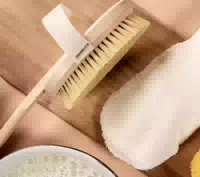 Bade und Massagebürste