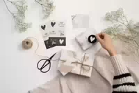 Naturseifen Geschenkverpackungs Set Inkl Geschenkanhänger und Sticker Set