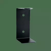 Aufbewahrungskorb, Schwarz Matt, Metall, 25 14 cm