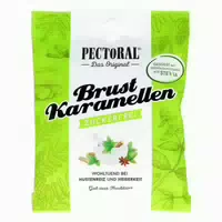 Pectoral Brustkaramellen Zuckerfrei Beutel 60 G Bonbons