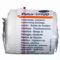 Peha Crepp Fixierbinde 4cm X 4m die Superelastische Fixierbinde mit Hohem Naturfaseranteil