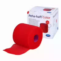 Peha Haft Color Fixierbinde 8cmx20m Rot