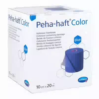 Peha Haft Color Fixierbinde Latexf 10 Cmx20 M Blau