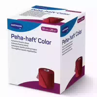 Peha Haft Color Latexfrei 10 cm X 20 m Rot