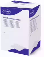 Peha Schlitzkompressen 10x10 cm Steril 8fach 50x2 st