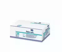 Peha Soft Powderfree aus Latex Untersuchungshandschuhe Gr m 7 8