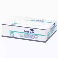 Peha Soft Powderfree aus Latex Untersuchungshandschuhe Gr Xl 9 10