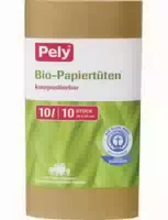 Pely Bio Papiertüten 10 Liter