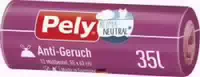 Pely Anti Geruch Müllbeutel mit Zugband 35 Liter