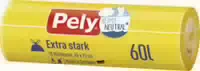 Pely Zugband Mülleutel Extra Stark 60 Liter