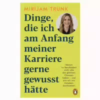 Dinge, Die Ich Am Anfang Meiner Karriere Gerne