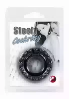 Penisring „steely Cockring“ Mit Hodenring, Silikon
