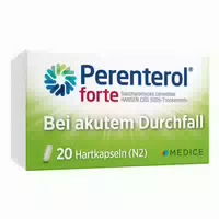 Perenterol Forte 250 mg bei Akutem Durchfall & zur Vorbeugung