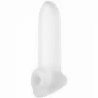 Perfekt Fit Fat Boy Mikro Gerippte Penishülle Groß 16,5 Cm