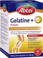 Abtei Gelatine Pulver Plus mit Vitamin C | 400 g