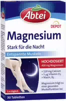 Abtei Magnesium Depot Stark für die Nacht 30 st Tabletten