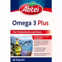Abtei Omega 3 Plus Kapseln Tf 60 Stück