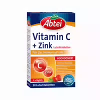 Abtei Vitamin C Zink 30 St Lutschtabletten