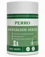 Perro Mikroalgen Herzen Vegetarischer Snack für Hunde & Katzen