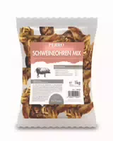 Perro Schweineohren Premium Mix Kausnack für Hunde