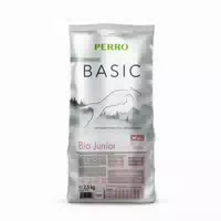 Perro Basic Bio Junior Geflügel Gemüse Trockenfutter für Welpen & Jung Hunde