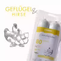 Perro Delikatessrolle No 2 Geflügel Hirse Monoprotein Hundewurst