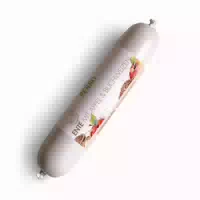 Perro Delikatessrollen Menü Ente, Apfel & Buchweizen Single Protein Hundewurst