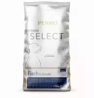 Perro Select Grainfree Fisch Kartoffel Glutenfreies Trockenfutter Hund
