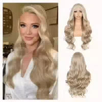 Perücke Lacefront 13x4 Blond 26inch Körperwelle Damen Ombre 1 st
