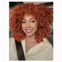 Perücke Afro Synthetische Brazilian Kinky Curly Pony Damen I 1 st