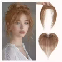 Pony Haarteil Clip in Echthaar 2 Pony Haarteil Luft 10 5g 06 1 st