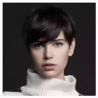 Perücke Kurz Damen Pixie Cut Kunsthaar C Schokoladenbraun 1 st
