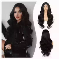 Perücke Lacefront Synthetisch 13x4 Körperwelle 26inch Damen 1 st