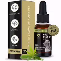 Peticare 10% Cbd Öl für Hunde – mit Vitamin D1 & E1