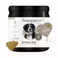 Happycor Muskel Funktions Snack als Leckerli für Hunde, Top Support für Bcaa Muskeln & Kondition