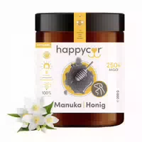 Happycor Manuka Honig 250 Mgo für Haustiere, Reines Naturprodukt aus Neuseeland