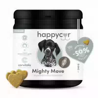 Happycor Muskel Funktions Snack als Leckerli für Hunde, Top Support für Bcaa Muskeln & Kondition