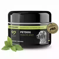 Peticare Haut & Wund Balsam für Haustiere, Spezialsalbe bei Bisswunden, Schürfwunden & Juckreiz
