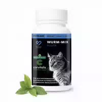 Peticare Wurm Mix Pulver für Katzen, Natürliche Alternative 60 g