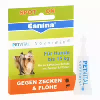 Petvital Novermin Flüssig F Hunde Bis 15 Kg 2 Ml Flüssigkeit