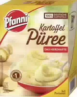 Pfanni Kartoffel Püree mit Entrahmter Milch Komplett