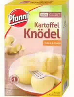 Jeden Tag Kartoffelknödel Halb und Halb in Kochbeuteln