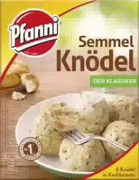 Pfanni Semmel Knödel im Kochbeutel der Klassiker