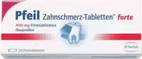 Pfeil Zahnschmerztabletten Forte 20 Filmtabletten