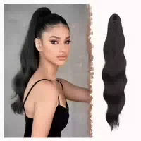 Pferdeschwanz Extensions Ponytail Haarteil Zopf 55 cm Pechsc 1 st